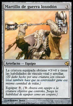 Marteau de guerre loxodon