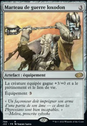 Marteau de guerre loxodon