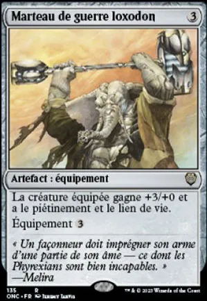 Marteau de guerre loxodon