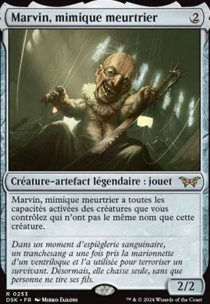 Marvin, mimique meurtrier