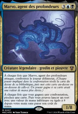 Marvo, agent des profondeurs