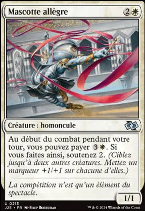 Mascotte allègre