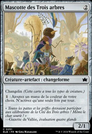 Mascotte des Trois arbres