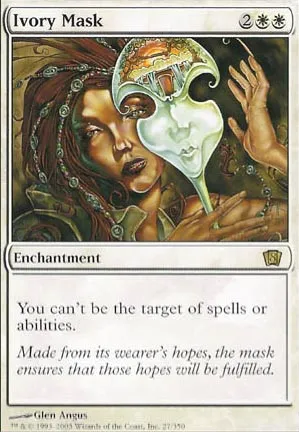 Masque d'ivoire