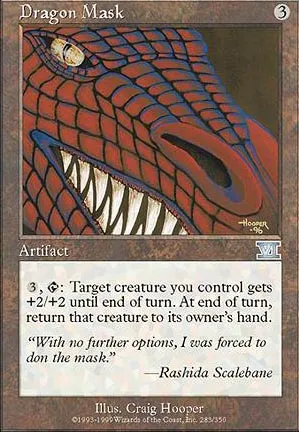 Masque de dragon