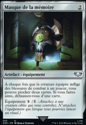 Masque de la mémoire
