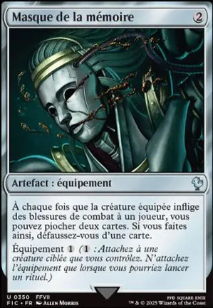 Masque de la mémoire