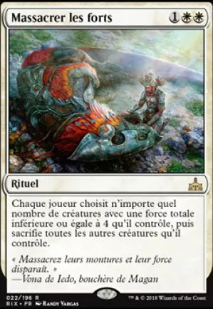Massacrer les forts
