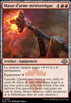 Masse d'arme météoritique