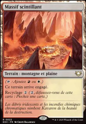 Massif scintillant