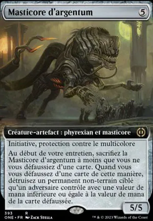 Masticore d'argentum