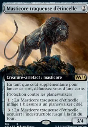 Masticore traqueuse d'étincelle