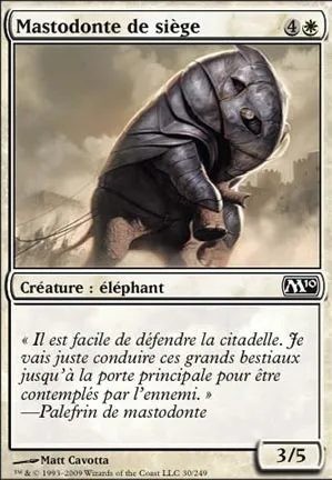 Mastodonte de siège