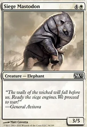 Mastodonte de siège