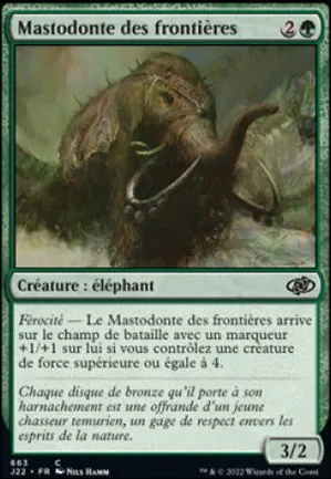 Mastodonte des frontières