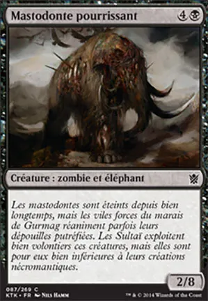 Mastodonte pourrissant