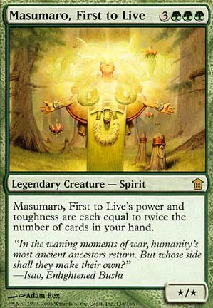 Masumaro, premier à vivre