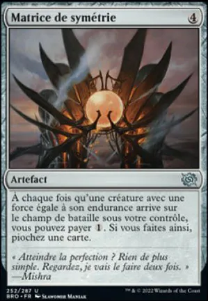 Matrice de symétrie