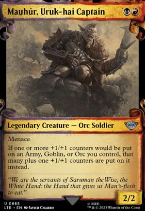 Mauhúr, capitaine Uruk-hai
