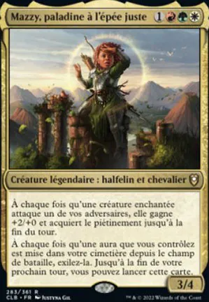 Mazzy, paladine à l'épée juste