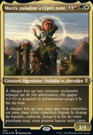 Mazzy, paladine à l'épée juste