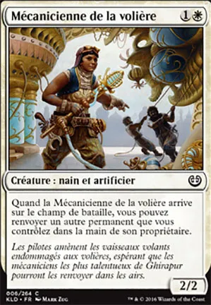 Mécanicienne de la volière