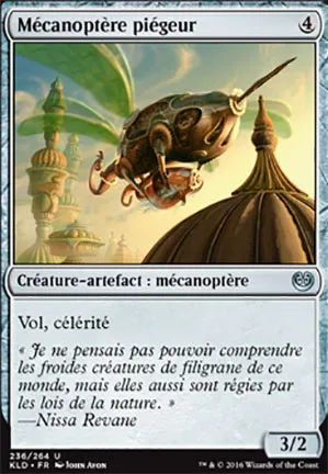Mécanoptère piégeur
