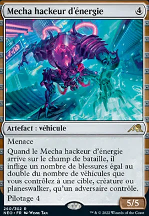 Mecha hackeur d'énergie