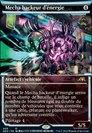 Mecha hackeur d'énergie