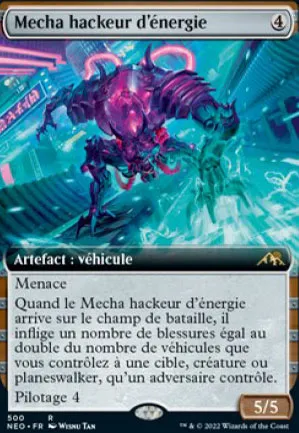 Mecha hackeur d'énergie