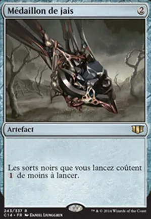 Médaillon de jais