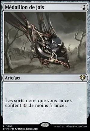 Médaillon de jais