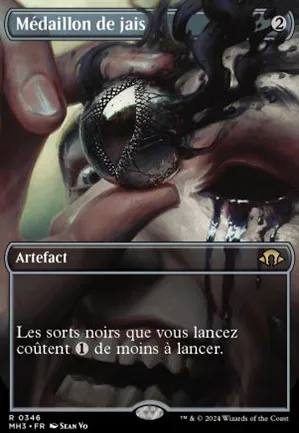 Médaillon de jais