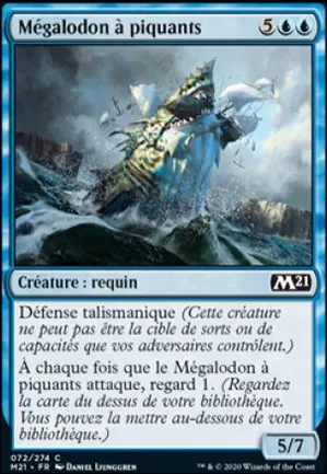 Mégalodon à piquants