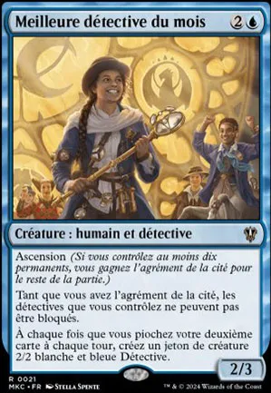Meilleure détective du mois