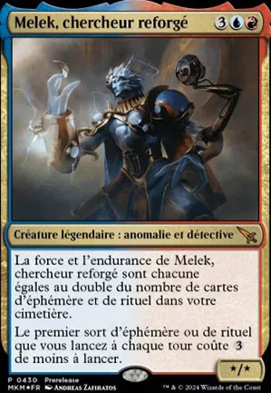 Melek, chercheur reforgé