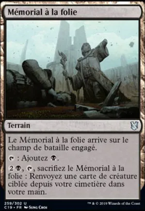 Mémorial à la folie