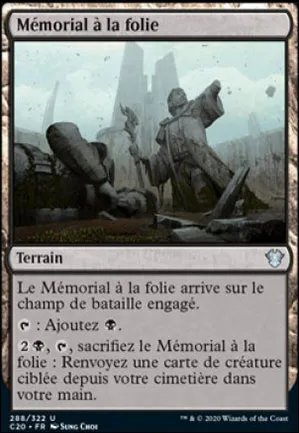 Mémorial à la folie