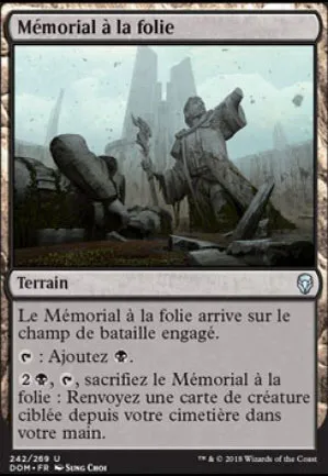 Mémorial à la folie
