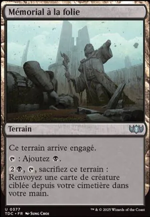 Mémorial à la folie