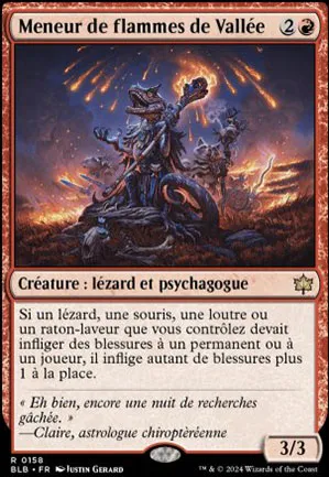Meneur de flammes de Vallée