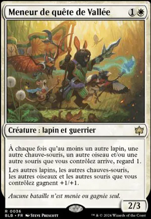 Meneur de quête de Vallée