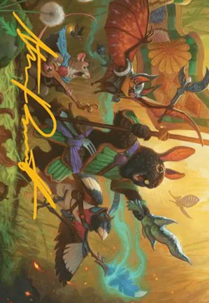 Meneur de quête de Vallée - Illustration