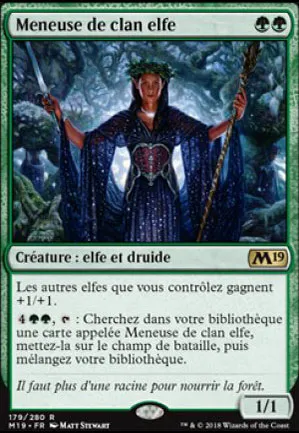Meneuse de clan elfe