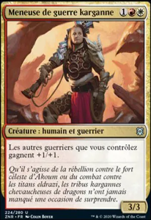 Meneuse de guerre karganne