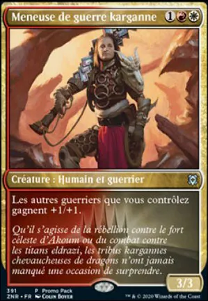 Meneuse de guerre karganne