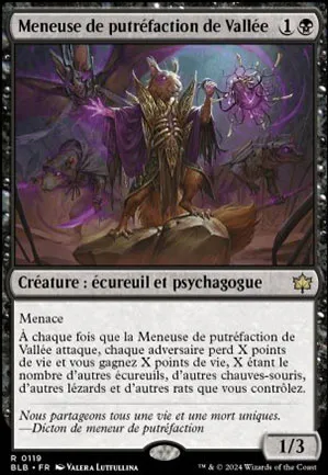 Meneuse de putréfaction de Vallée