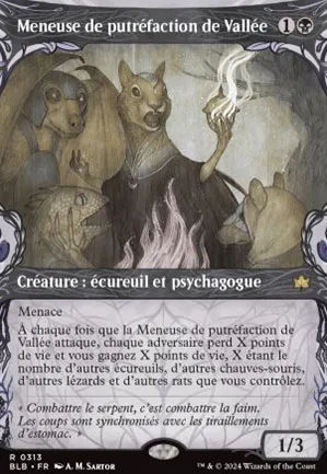 Meneuse de putréfaction de Vallée