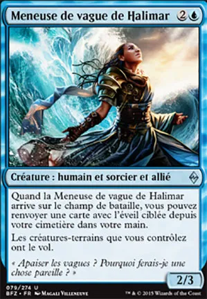 Meneuse de vague de Halimar