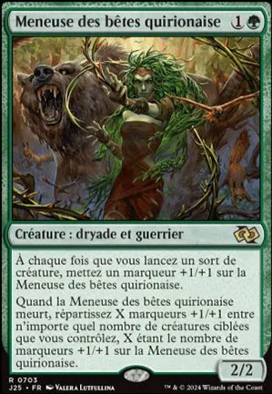 Meneuse des bêtes quirionaise